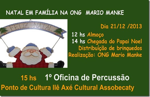 Natal na ONG MARIO MANKE (1)